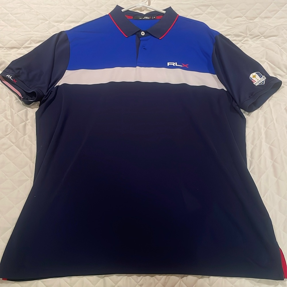 POLO RLX RYDER CUP MENS GOLF POLO XL